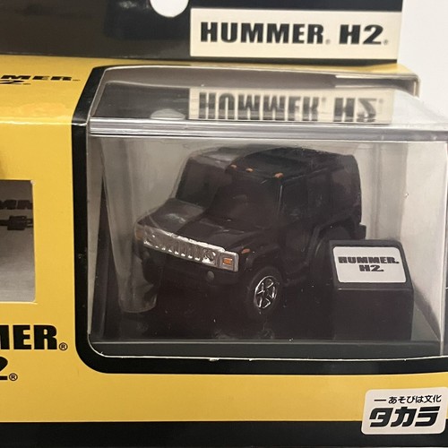 Hummer H2 Choro Q Pullback Penny Racer Toy Car JDM Japan Black 2005 Rare 03-09 - 第 8/8 張圖片