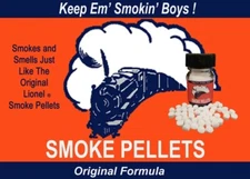 FREE SHIPPING -- 50 - SMOKE PELLETS FOR LIONEL TRAINS 