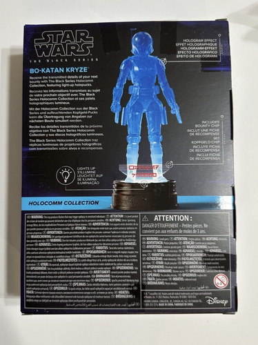 Star Wars schwarze Serie 6" Bo Katan Kryze Holocomm Sammlung NEU 2024 - Bild 2 von 4