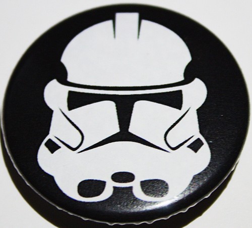 Classic Star Wars Metal Pin-Back Button Assortment of 15 C&D YOU CHOOSE BUTTON - Picture 14 of 15