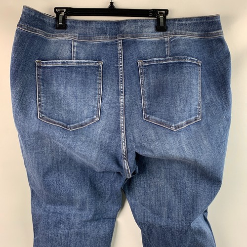 Lane Bryant Jegging Denim Flex Magic Waistband High-Rise Pockets Size 24 NEW - Picture 4 of 13