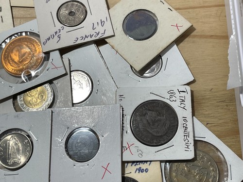 Assorted World Foreign Coins lot 92 Coins Some better ones High Value lot 062425 - Imagen 14 de 21