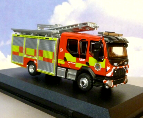 OXFORD 1/76 VOLVO FL PUMP ENGINE EMERGENCY ONE WEST SUSSEX FIRE RESCUE 76VEO004 - Picture 3 of 6