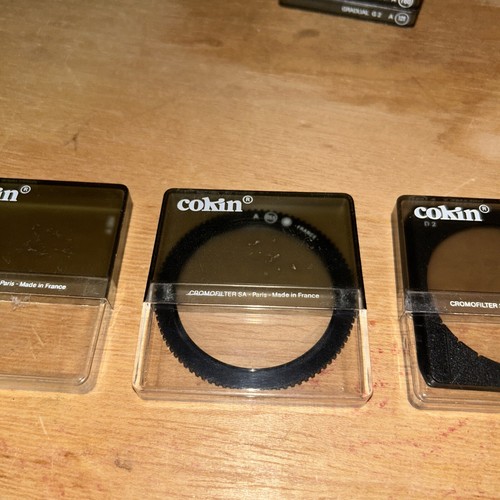 Lot of 7 Cokin A Camera Filters & Adaptor Rings Box Plus Cokin Light Filter 52mm - Picture 13 of 17