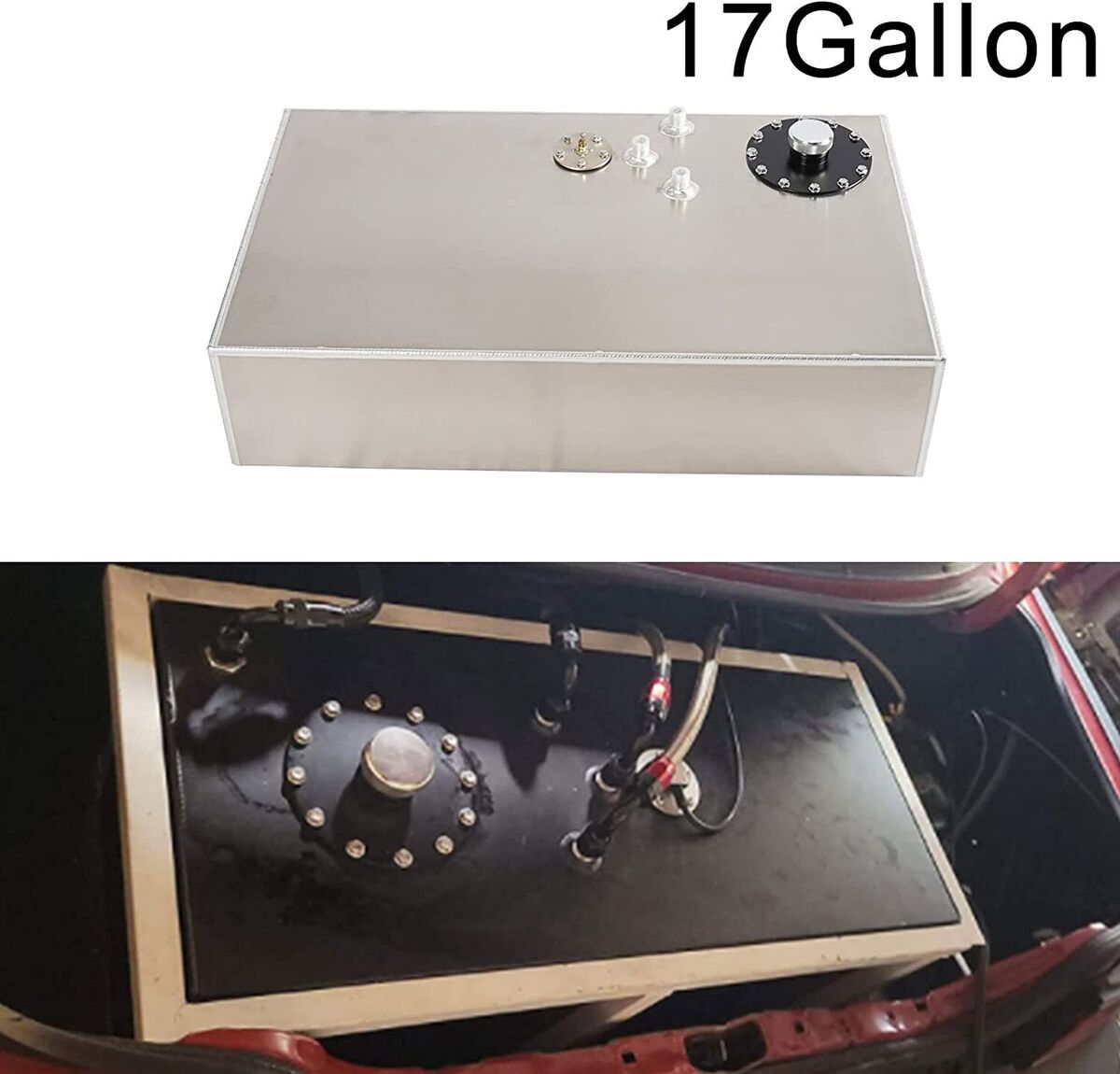 RCI Aluminum Fuel Cell - 12 Gallon w/Sender RCI Aluminum Fuel Cell - 12 Gallon w/Sender