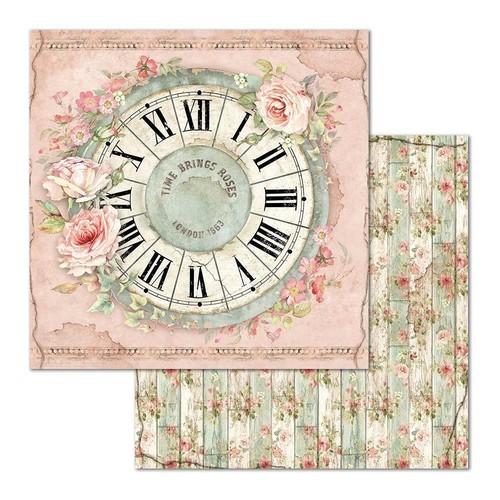 Stamperia - CASA DE ROSAS - 8"" X 8"" almohadilla de papel de doble cara - 10 HOJAS - Imagen 3 de 12