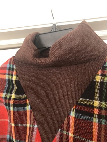 Neu mit Etikett Gucci Woll-Rollkragenpullover mehrfarbig kariert Gr. IT 56 XXXL 591245 ZABUU 7076 - Bild 3 von 12