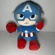 TY Marvel Comics CAPTAIN MARVEL 6" Plush STUFFED ANIMAL Toy The Avengers
