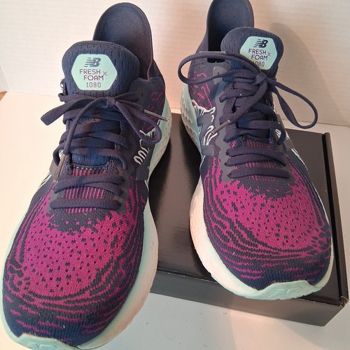 New Balance Fresh Foam X 1080 Women's Size 11.5 B Running Shoes Plum Purple - Picture 2 of 11