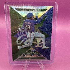 2025 Panini Crusade -Sebastian Walcott /249- Green Crusade #2