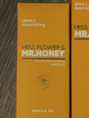 Lot BANILA CO Miss Flower & Mr Honey Propolis Ampoule & Propolis Lotion - Picture 2 of 4