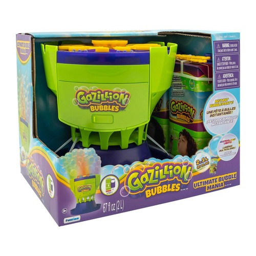 Gazillion Ultimate Bubble Craze Machine - Color Changing LED Lights + 2 Solution - Picture 4 of 24