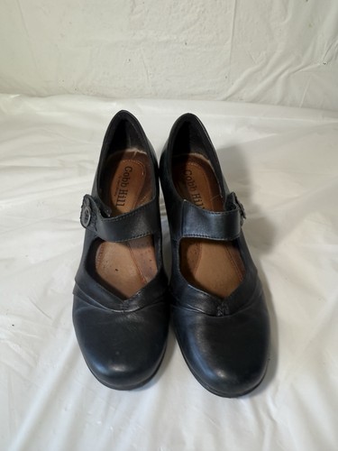 Cobb Hill Mary Janes Pumps Women's Size 8.5M Black Leather - Picture 4 of 15