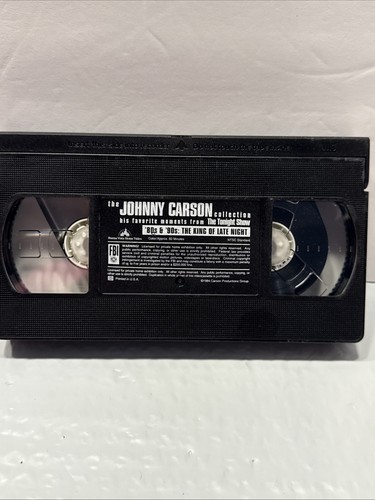 Johnny Carson: His Favorite Moments from the Tonight Show VHS 1990 - Picture 3 of 4