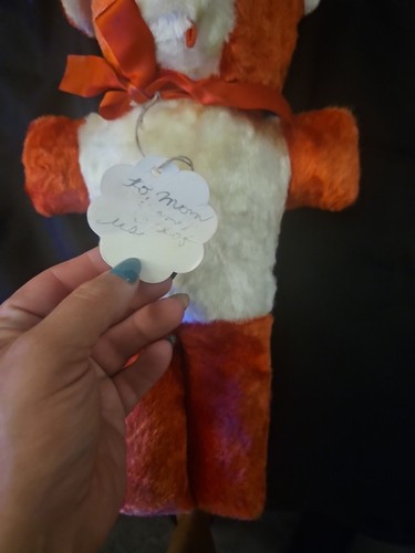 Vintage Boyce Manufacturing Co ( HOME OF GIANT TOYS )1950s Teddy Bear With Tag - Picture 4 of 10