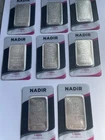 1oz Silver Bullion Bars 999 X 8 Nadir Consecutive Numbers 8oz Total Sealed Mint