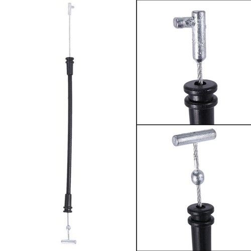High Quality Shift Cable Door Handle Cable Right 1pc Black +silver Classic - Picture 2 of 12