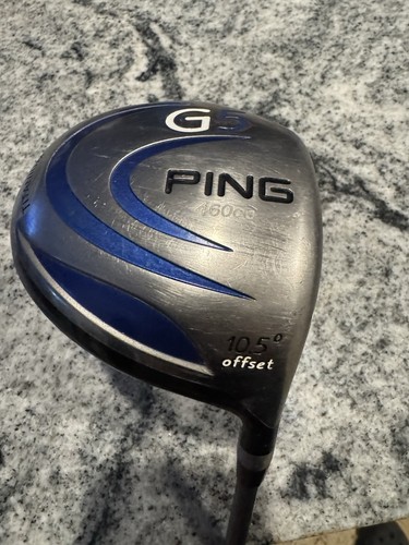 Ping G5 460cc Titanium 10.5* Driver Regular TFC 100 D Graphite Shaft (45”) - Picture 2 of 9