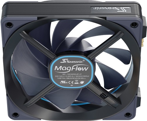 SEASONIC Lüfter MagFlow 120mm - Bild 2 von 9