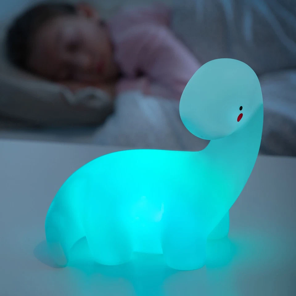 Lampada Dinosauro LED Multicolor Lightosaurus InnovaGoods - Immagine 2 di 4
