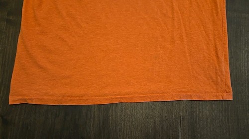 Vintage Polo Ralph Lauren T-Shirt Men's Size Large Orange Single Stitch - Picture 4 of 11