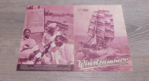 Ein original dänisches Filmprogramm zum epischen Cinemiracle 1958er WINDJAMMER - Bild 3 von 3