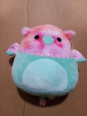 NWT Squishmallows 8'' Gala The Griffin Teal and Pink Soft Plush