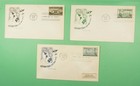 New ListingDr Who 1947 3 Fdc Airmail Farnam Cachet Combo R10205