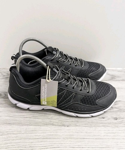 Mountain Warehouse Cruise schwarz Laufen Fitnessstudio Turnschuhe Größe UK 7 neu mit Etikett
