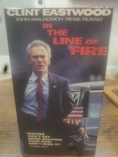 In the Line of Fire (VHS, 1993, Closed Captioned)