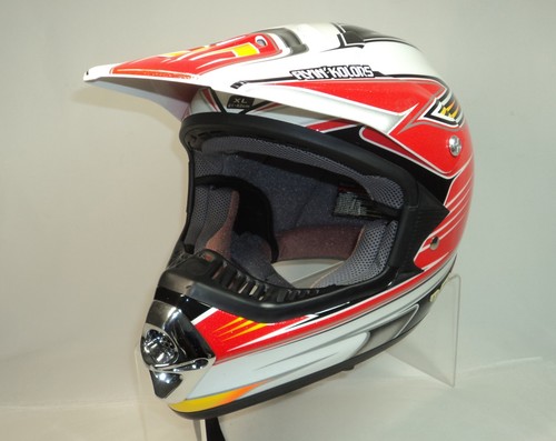 MSR "Velocity" Red Off-Road Helmet XL TUCKER ROCKY BIKER CHOICE 345678 ~ MINT - Picture 2 of 14