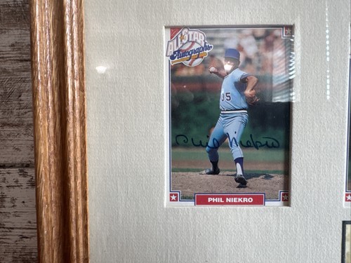 1993 Nabisco All-Star Autographs Banks Drysdale Hunter Niekro Robinson Stargell - Picture 6 of 8