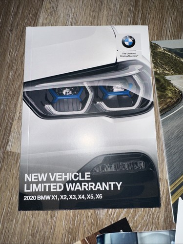 2020 BMW X3 OWNERS MANUAL Kit Case Set - Picture 3 of 12