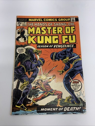 Marvel Master Of Kung Fu Lot Of 5 Comic Books - Picture 6 of 17