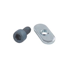 80/20 75-3412-15 Bolt Assembly,80/20, 25 Series,PK15 5JRH5