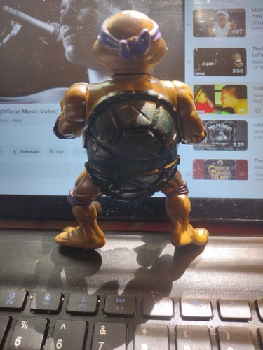 Playmates Toys 1988 Teenage Mutant Ninja Turtles Donatello Action Figure - 第 3/4 張圖片