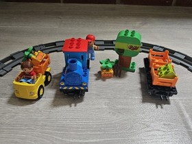 Lego Duplo 10810 Train 100% Complete Set Track Crossing Gate Figures Pitchfork
