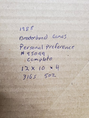 1987 PERSONAL PREFERENCE Party Board Game - Complete Broderbund Games - Picture 11 of 11