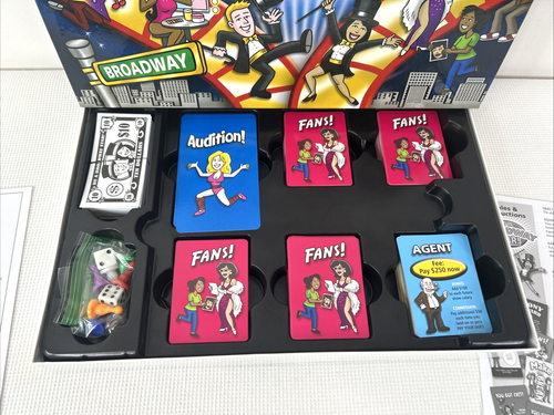 Be A Broadway Star! Boardgame Classic Theater And Musical Trivia Board Game EUC - Picture 6 of 6