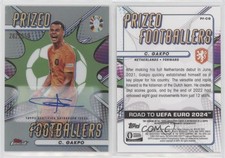 2023 Topps Finest Road to UEFA Euro 2024 Prized Footballers /350 Cody Gakpo Auto