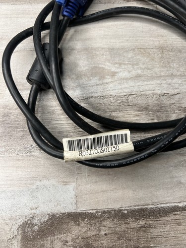 HOTRON E246588 AWM 20276 30V 15-Pin Male/Male VGA Shielded Monitor Cable - Zdjęcie 3 z 7