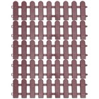  5 Pcs Zaun Kunststoff Beetumrandungen Garten Balkonzaun Gartenzaun