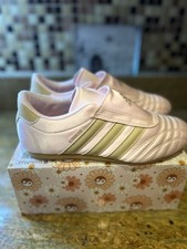 Size 6 - Adidas Taekwondo Clear Pink Satin W