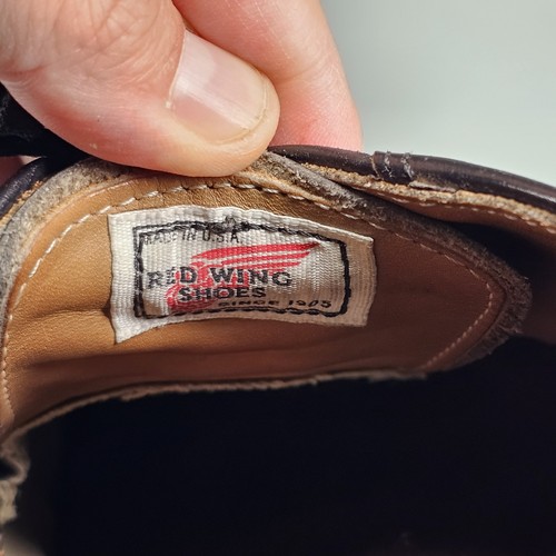 Vintage Red Wing Postman Schuhe Herren 10,5 EE Weite USPS Oxford 101 Union Hergestellt in den USA - Bild 14 von 20