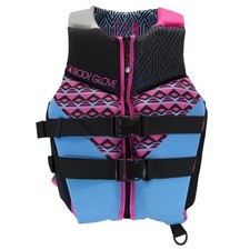Body Glove Women  s Phantom USCGA Life Jacket PFD-BLU/PNK2-L  Large