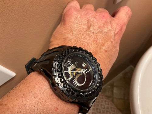 INVICTA SWISS MADE SUBAQUA SPECIALTY MODEL 0511 BLACK DIAMONDS 26 JEWEL AUTOMATI - Foto 6 di 9
