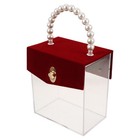  Geschenkverpackungsbox, durchsichtige Geschenkbox, Hochzeitssüßigkeitsbox,