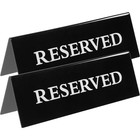  2 Pcs Rauchverbotsschild Braut Tisch Reservierte Schilder Sitzplatzschilder