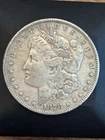 1878 Morgan Silver Dollar 7TF Reverse of 78 AU Detail Nice Coin