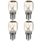 4 PCS Appliance Replacement Bulbs Oven Lamp Tungsten Lamp Bulb Baking Bulb